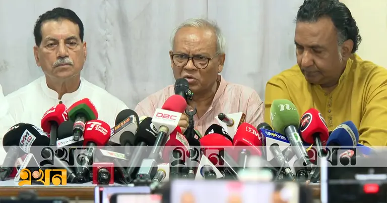 বিএনপির যৌথসভার শুরুতে ব্রিফিং